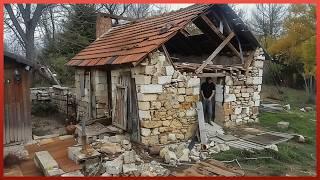 Man Buys Old Ruin and Renovates it into Amazing Tiny HOUSE | Start to Finish by@Worksandmechanic