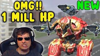 WOW! New 1 Million HP OX MINOS Shotgun MONTAGE - War Robots Gameplay WR