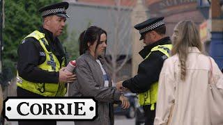 Amy Gets Arrested For Vandalising A Police Car | Coronation Street