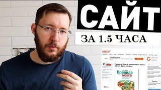 Как Создать Сайт на WordPress за 1.5 часа! Пошаговая инструкция