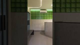 vibrant and minimal dental clinicspace : reception    design studio l 2023