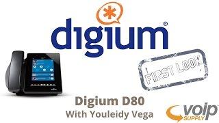 VoIP Supply First Look | Digium D80