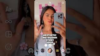Must Try Aesthetic Story Ideas for girls | #aestheticstory #howto | @santoshi_megharaj #shorts