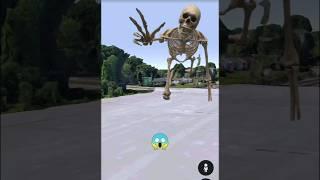 Skeletonon Google Earth #shorts #googlemaps #googleearth #armkien