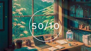 50/10 POMODORO TIMER  ︎ Уютная комната с музыкой LOFI для отдыха, обучения и работы