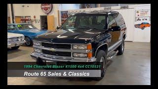 1994 Chevrolet Blazer K1500 CC10531 For Sale $27,990