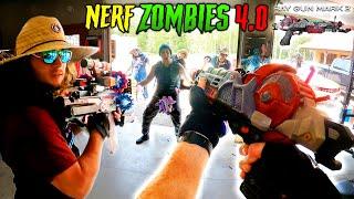 NERF meets Call of Duty ZOMBIES 4.0 | (Full Movie - Nerf First Person Shooter!)