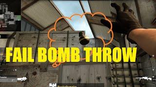 CS GO: The Worst Granade Throw Ever