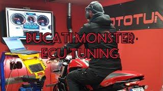 Ducati Monster 821 Ecu tuning @ Mototuning.ie