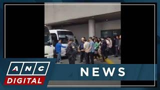 BREAKING: Ex-Pres. Rodrigo Duterte escorted by PH authorities upon arrival at NAIA | ANC