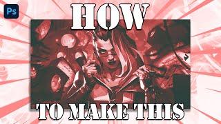 HOW TO MAKE  VALORANT THUMBNAIL / WALLPAPER ON PHOTOSHOP | few easy steps (Under 5 mins)