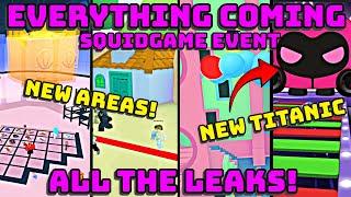  EVERYTHING COMING IN SQUIDGAME EVENT "UPDATE 42" ALL THE LEAKS IN PET SIMULATOR 99