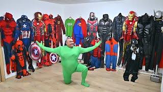 Dressing Up Superhero Costumes Collection