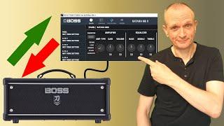 Boss Tone Studio Tutorial - Saving & Restoring Sounds (Katana MkII)