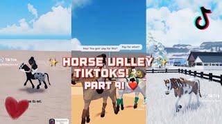 ️ HORSE VALLEY TIKTOKS! *Part 9!*  || #roblox #horsevalley #tiktok || alextheequestrian