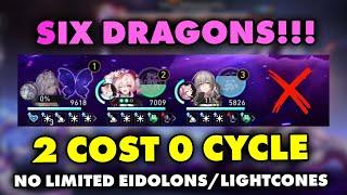 E0S0 Castorice 2 Cost "Trio 0 Cycle" Memory of Chaos 12 | Honkai Star Rail
