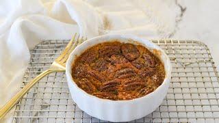 Get Your SINGLE SERVE Pecan Pie Fix!