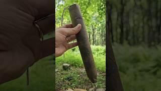 DIY Pull string to ignite fire log