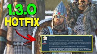 Smart Changes in Patch e1.3.0 Hotfix (Update Explanation) - Mount & Blade II: Bannerlord