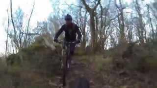 Whitbarrow Scar MTB FULLish DESCENT. 720p60fps GoPro