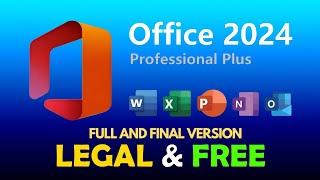 DOWNLOAD AND INSTALL OFFICE 2024 PRO PLUS FINAL VERSION FOR FREE LIFE TIME |  GENUINE FROM MICROSOFT