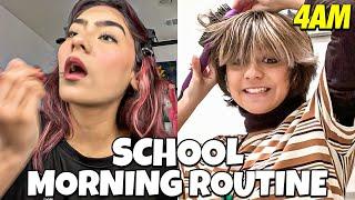 get ready with us SCHOOL ROUTINE