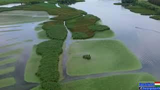 Tisza tó - Drónos repülés, 2024.08.08, 4.rész,  Poroszló - Fűzfa Pihenőpark, DJI Mini 3 (1)