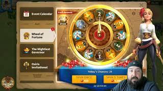 FIRST K916 WHEEL OF FORTUNE FULL SPIN! - GETTING LUCKY! - Rise of Kingdoms