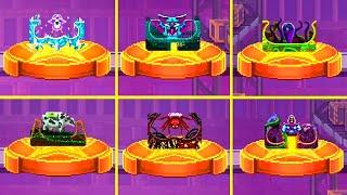 Destroying All Bosses Drive Ahead: Dino, Octopus, Skeleton, Arachnid, Cow, Tentacle, Bat, Penguin