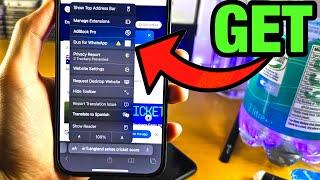 How To Use Safari Extensions on iPhone!