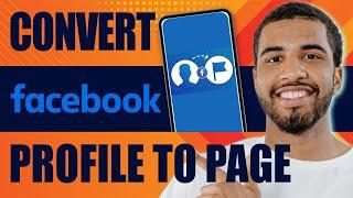 How to Convert a Facebook Profile to Page | FB Account to Page (WORKING, 2024)