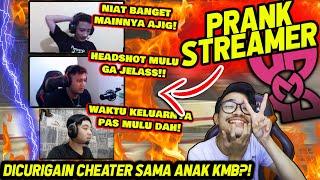 PRANK STREAMER KMB?? NYAMAR JADI CHEATER DAN VIEWERS NYEBELIN!! Point Blank Zepetto Indonesia