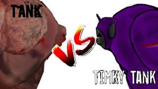 Tank vs Tinky Tank | [Dc2] Animation