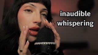 ⋆୨୧˚ 30 min fast inaudible whispering (no talking) | ASMR