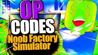 Noob Factory Simulator CODES - ROBLOX Noob Factory Simulator Code [NEW UPDATE 2023]