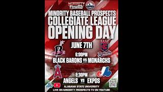 Minority Baseball Prospects Collegiate League Baseball Opening Day - Angels vs Expos