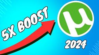 How to Increase uTorrent Download Speed 2024 (Best Settings)