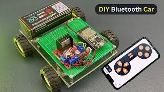 DIY ESP32 Bluetooth Car | iPhone + Android App