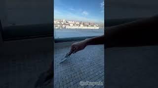 Подоконник из мозаики Как обновить подоконник \How to update a windowsill