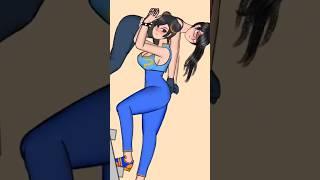 Chun-li Table Finisher 2D Cartoons #shorts #streetfighter #shorts