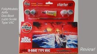 MFM: Airfix 1:400 DAS BOOT U-Boat Type VIIC. Review !