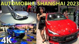 4K AUTOMOBILE SHANGHAI 2023|Live Atmosphere|Plenty of Car Brands|Beautiful Models|Excellent Designs