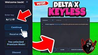 [NEW] Delta Executor V613 No Key | BEST FREE KEYLESS ROBLOX EXECUTOR