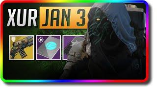 Destiny 2 Shadowkeep - Xur Location, Exotic Armor "Lord of Wolves" (1/3/2020 January 3)