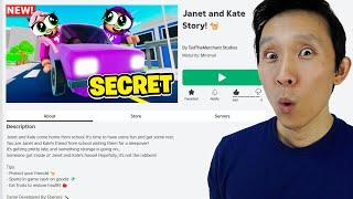 I made a Secret Ending on Janet and Kate Story! | Roblox