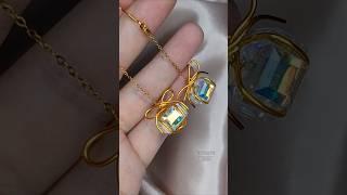 UV resin Gift box Earrings #uvresin #earrings #resinjewelry