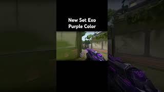 New Set Exo Purple Color #valorant #newset #exo #exoset #riotgames #fypシ゚ #fyp #trending #reels #ytb