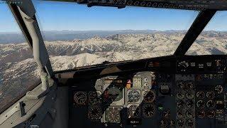 KABQ to KASE ~ Flying the Roaring Forks Visual over Capitol Peak in the FJS 732 V3 Beta!