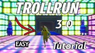 How To Complete Troll Run 3.0!! By Frank8256 (All Levels 1-16) in Fortnite Creative Guide.