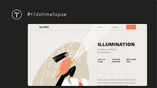 #tildatimelapse​: Tilda Designer Julia Zass Creates a Landing Page in Zero Block